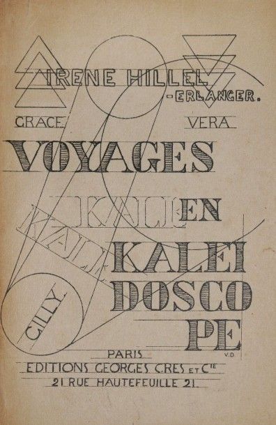 null HILLEL-ELANGER (Irène). Voyages en Kaleidoscope. Paris, Les Éditions G. Crès...