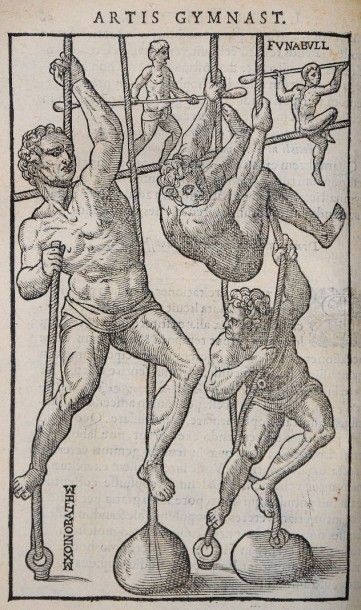 null MERCURIALE (Girolamo). De arte gymnastica, libri sex in quibus exercitationum...