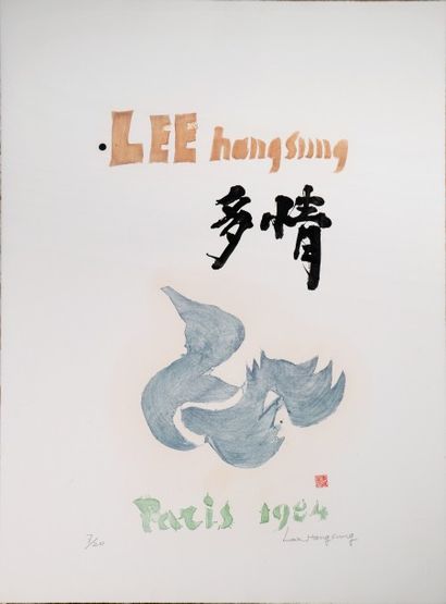 *LEE HANG SUNG (né en 1919).

Album in-folio...