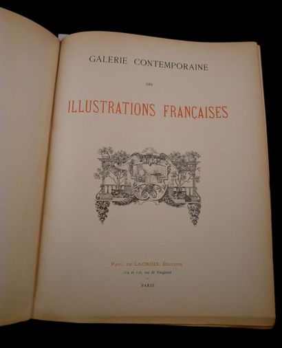 null [Photographies] Galerie contemporaine des illustrations françaises. Paris, Paul...