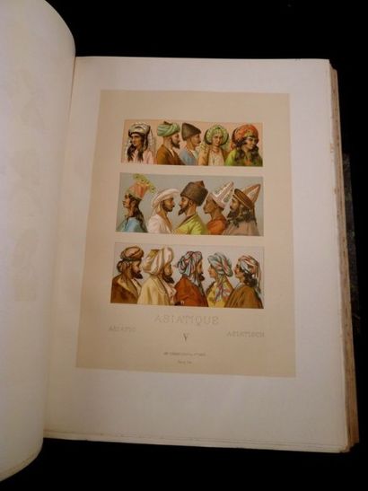 null RACINET (Auguste). Les costumes historiques. Paris, Fimin Didot, 1888. 6 vol....