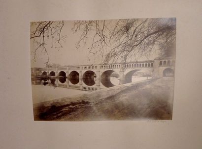 null [Canal du Midi] [Photographies] DELON (Eugène). 14 épreuves photographiques...