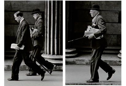FRANCK HORVAT (NÉ EN 1928) Old Banker, London City A, 1959. Two Bankers, London City...
