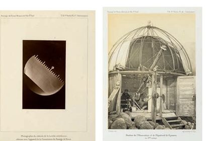 null OBSERVATION DU PASSAGE DE VÉNUS SUR LE SOLEIL. PHOTOGRAPHIE ASTRONOMIE BOTANIQUE...