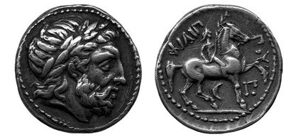  Macédoine. PHILIPPE II. Tétradrachme posthume. Amphipolis. (323-316) (Le Rider pl....