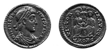 THEODOSE I (378-395) Solidus. Trèves. (379-383)....