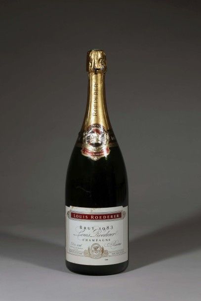 null 1 Magnum de Champagne Louis Roederer 1983.