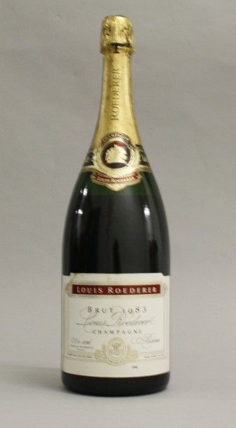 1 Magnum de Champagne Louis Roederer 1983.

Etiquette...