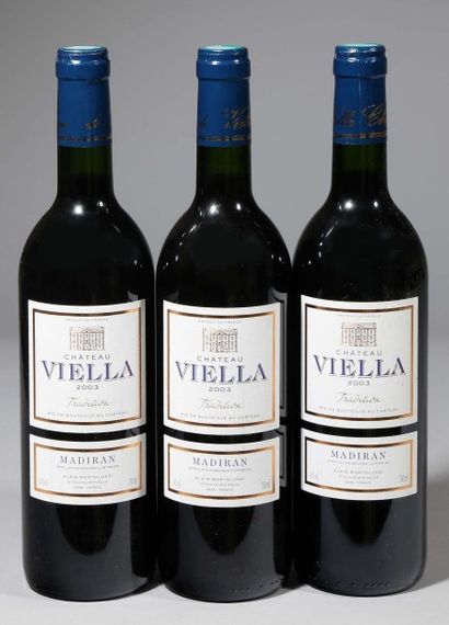 null 3 Bouteilles Madiran - Château VIELLA "Tradition" 2003