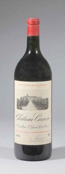 null 1 Magnum Château Canon 1er Grand cru classé - St. Emilion 1979.

Etiquette légèrement...