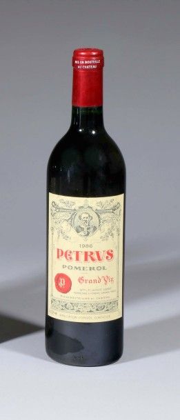 null 1 Bouteille Petrus 1986 - Pomerol