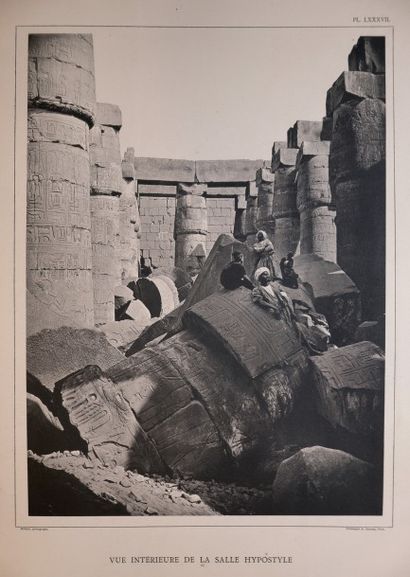 null BECHARD (Émile), PALMIERI (André). L'Égypte et la Nubie. Grand album monumental,...