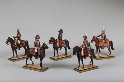 null FOUILLÉ, Premier Empire, Maréchal Berthier à cheval. 
H. : 25 cm.