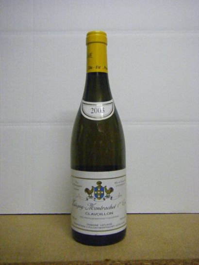 1 bouteille Puligny Montrachet Clavoillons...
