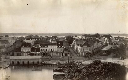 null Antilles françaises. Guadeloupe, Martinique et Guyane, c. 1870. Pointe-à-Pitre....