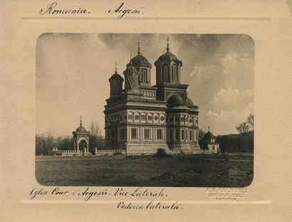 null Roumanie, c. 1920. Paysages. Architectures. 17 tirages argentiques d'époque...
