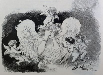 null ROBIDA. CHRISTOPHLE (Albert). La rupture, conte en vers. Paris, Floury, 1904....