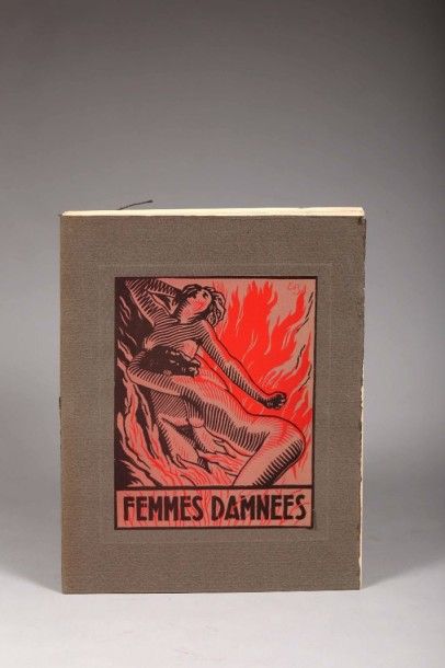 null BRACQUEMOND. BAUDELAIRE (Charles). Femmes damnées. Paris, Kieffer, 1946. In-4...