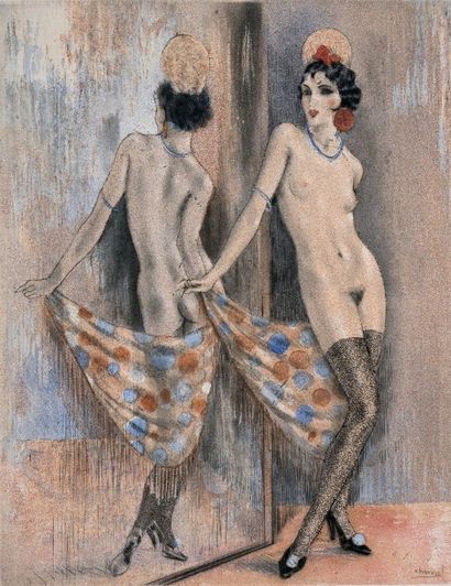 null CHIMOT. BLUM (Maxime). Pilar d'Algésiras. Paris, s. n., 1934. In-4, en feuilles,...