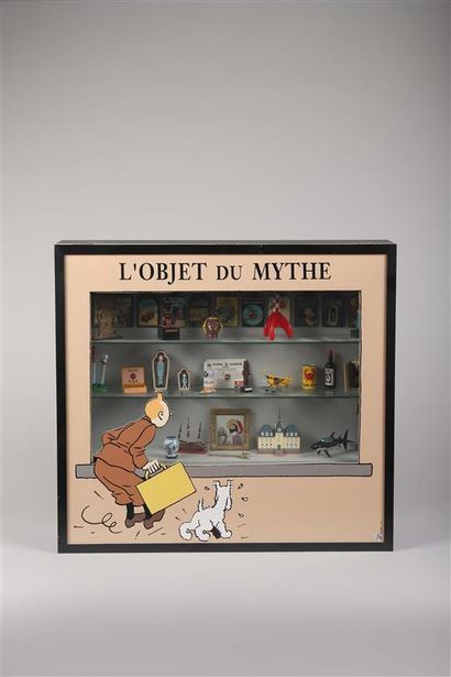 null [Hergé] [Tintin]. L'OBJET DU MYTHE.
La vitrine officielle contient : la Fusée,...