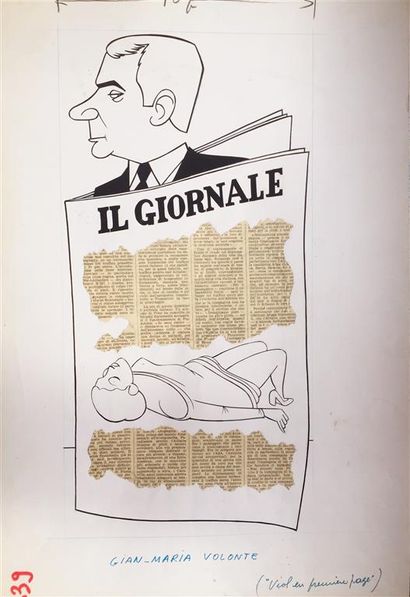 null [Caricature]. CINÉMA AMÉRICAIN / INTERNATIONAL ANGLAIS - ITALIEN.
MARA Jan (pseud....