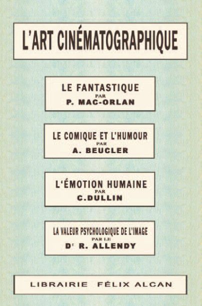 null L'ART CINEMATOGRAPHIQUE. Collectif (Editions Librairie Félix Alcan, Paris) (1926-1931)....