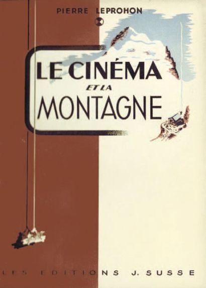PIERRE LEPROHON L'EXOTISME ET LE CINEMA. Editions J. Susse, Paris (1945). Relié cuir....