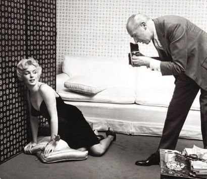 null MARILYN MONROE PHOTOGRAPHIEE PAR CECIL BEATON. 1 épreuve gélatino-argentique...