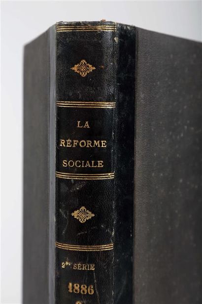 null La réforme sociale, publiée par un groupe d'économistes avec le concours de...