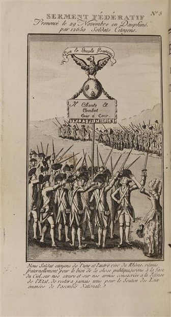 null [DESMOULINS (Camille)]. Révolutions de France et de Brabant. [Paris], Imprimerie...
