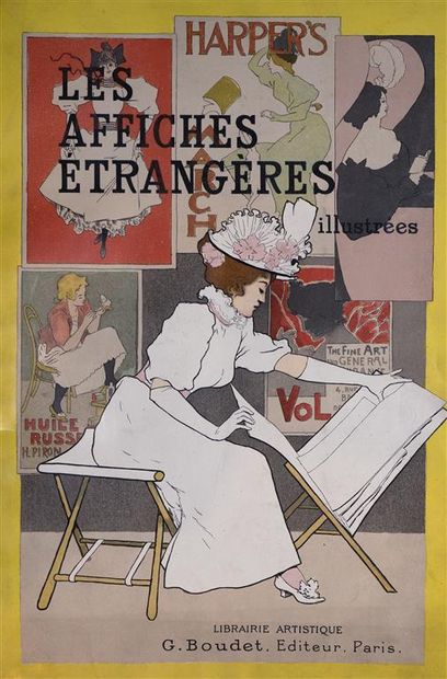 null [Les Affiches Étrangères Illustrées]. BAUWENS. HAYASHI (T.). LA FORGUE. MEIER-GRAEFE....