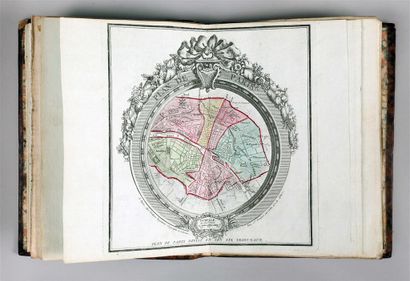 null [Atlas factice] [Révolution française]. Almanach national géographique et portatif....