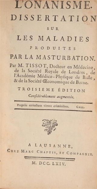 [Médecine]. Lot de 3 ouvrages du XVIIIe siècle....
