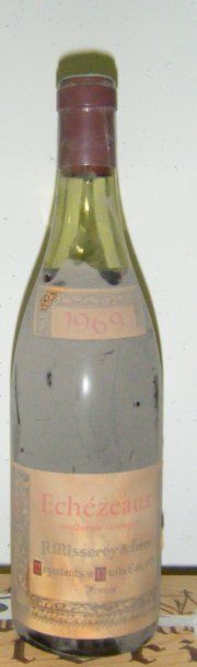 null 1 bouteille Echezeaux 1969, Misserey, Niveau 5 cm