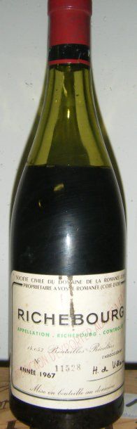 1 bouteille Richebourg 1967, Domaine de la...