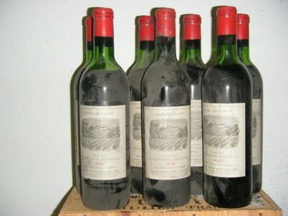2 bouteilles La Mission Haut-Brion 1969,...
