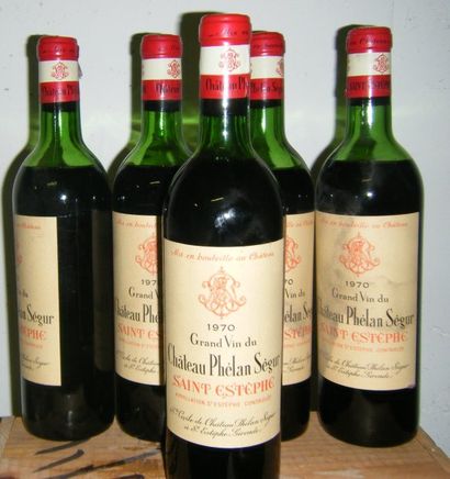 null 7 bouteilles Rauzan Gassies 1975, belles