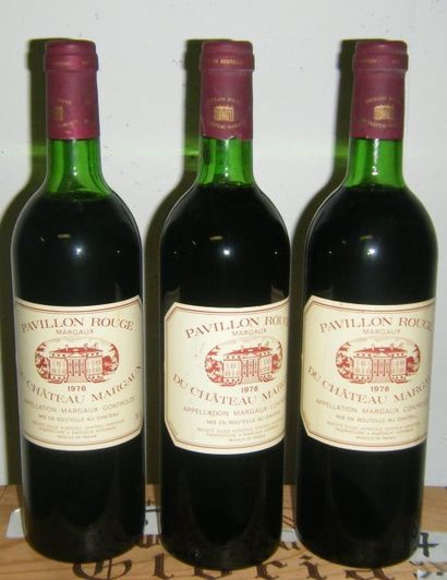  7 bouteilles Duhart-Milhon-Rothschild 1970, Niveaux, 1 légèrement basse, 6 mi haute...