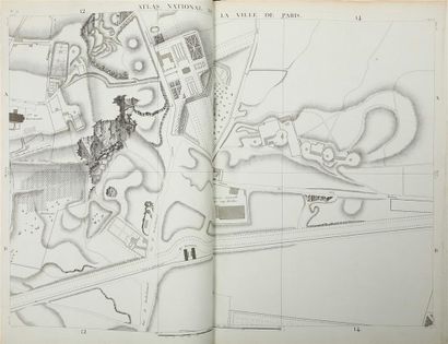 null VERNIQUET (Edme). Atlas du Plan général de la ville de Paris levé géométriquement...