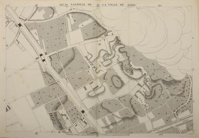 null VERNIQUET. Atlas du plan général de la ville de Paris levé géométriquement rapporté...