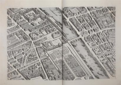  [TURGOT], BRETEZ (Louis). Plan de Paris, commencé l'année 1734. Dessiné et gravé...