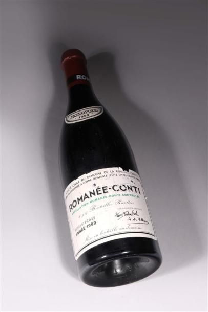 null 1 Bouteille / La Romanée Conti. Domaine de la Romanée Conti 1999.
Étiquette...