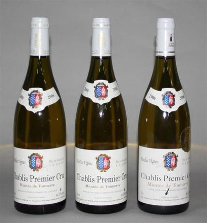 null 3 Bouteilles / Chablis 1er cru. "Montée de Tonnerre vieilles vignes" 2006.
1...