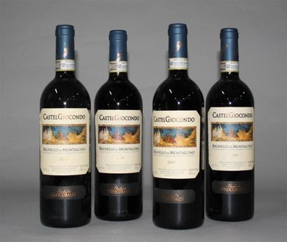 null 4 Bouteilles / Italie. Brunello di Montalcino. Castel Giocondo 2009.

