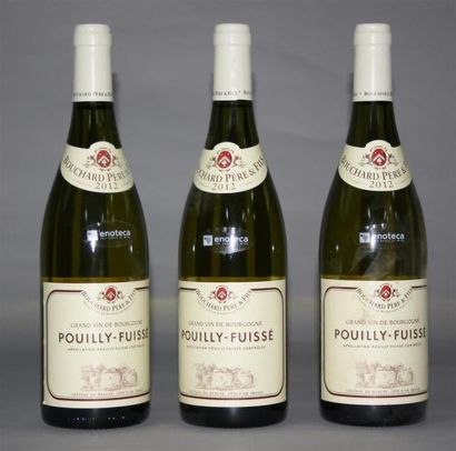 3 Bouteilles / Pouilly-Fuissé. Bouchard Pére...
