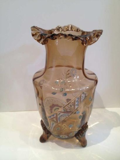 Aguste JEAN (attribué à) (c.1830- ?) Vase...