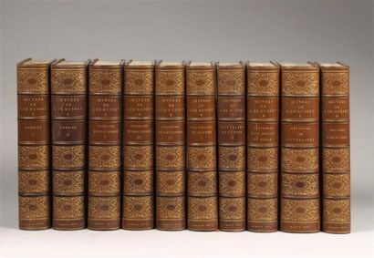 null MUSSET (Alfred de). OEuvres complètes. Paris, Charpentier, 1861-1866. 10 volumes...