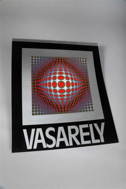 null Victor VASARELY (1906-1997).
Calendrier , 1973.
Ackermann, Allemagne, justifié...