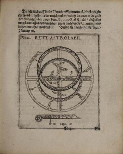 null [Instruments]. RITTER (Franz). Astrolabium, das ist Gründliche Beschreibung...
