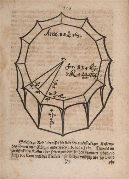 null [Mathématique]. [Livre du XVIe siècle]. HELMREICH (Andreas). Rechenbuch. Erstlich,...